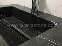 روشویی سنگی مدرن مشکی 40*60