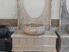 روشویی ال مرکب فول ست کرم