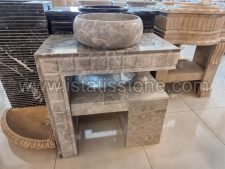 روشویی ال مرکب طوسی