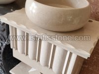 روشویی تک پایه هرسین روکار