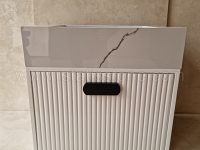 روشویی سرامیکی روشویی و کابین طرح بامبو سفید CEC359