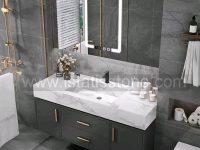 روشویی سرامیکی سفید و کابین چهار درب 100*40  CEC356
