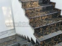 پله مرمریت مشکی مارشال سوپر