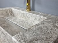 روشویی سنگی مدرن طوسی 40*70