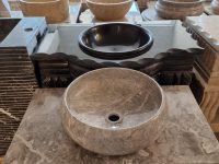کاسه روشویی پرشین طوسی . طرح تیوپی