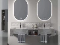 آیینه تاچ بیضی 60*40   کد  IS2023