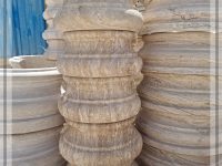 پایه ستون قطر 40 کرم شکلاتی