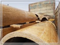 ستون گرد قطر 20 شکلاتی شمش