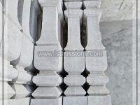 نرده صراحی سنگی تراش مربع درجه سوپر