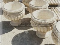 گلدان سنگی قطر 50