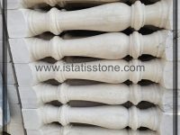 نرده صراحی سنگی تراش گردسر و ته مربع سوپر 70 سانتی