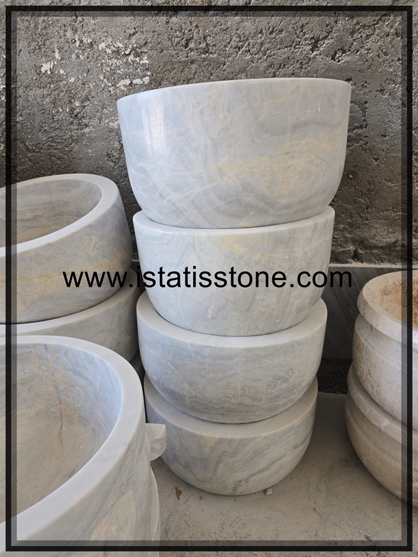 حمام ترکی سنگی سفید - تصویر 2