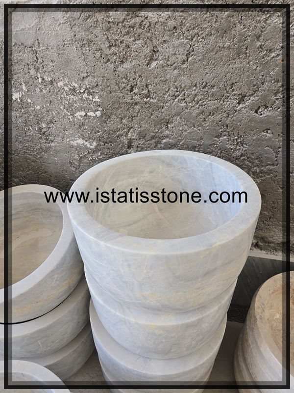 حمام ترکی سنگی سفید - تصویر 3