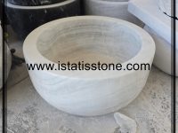 حمام ترکی سنگی سفید