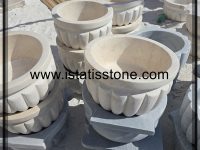حمام ترکی سنگی کرم رنگ
